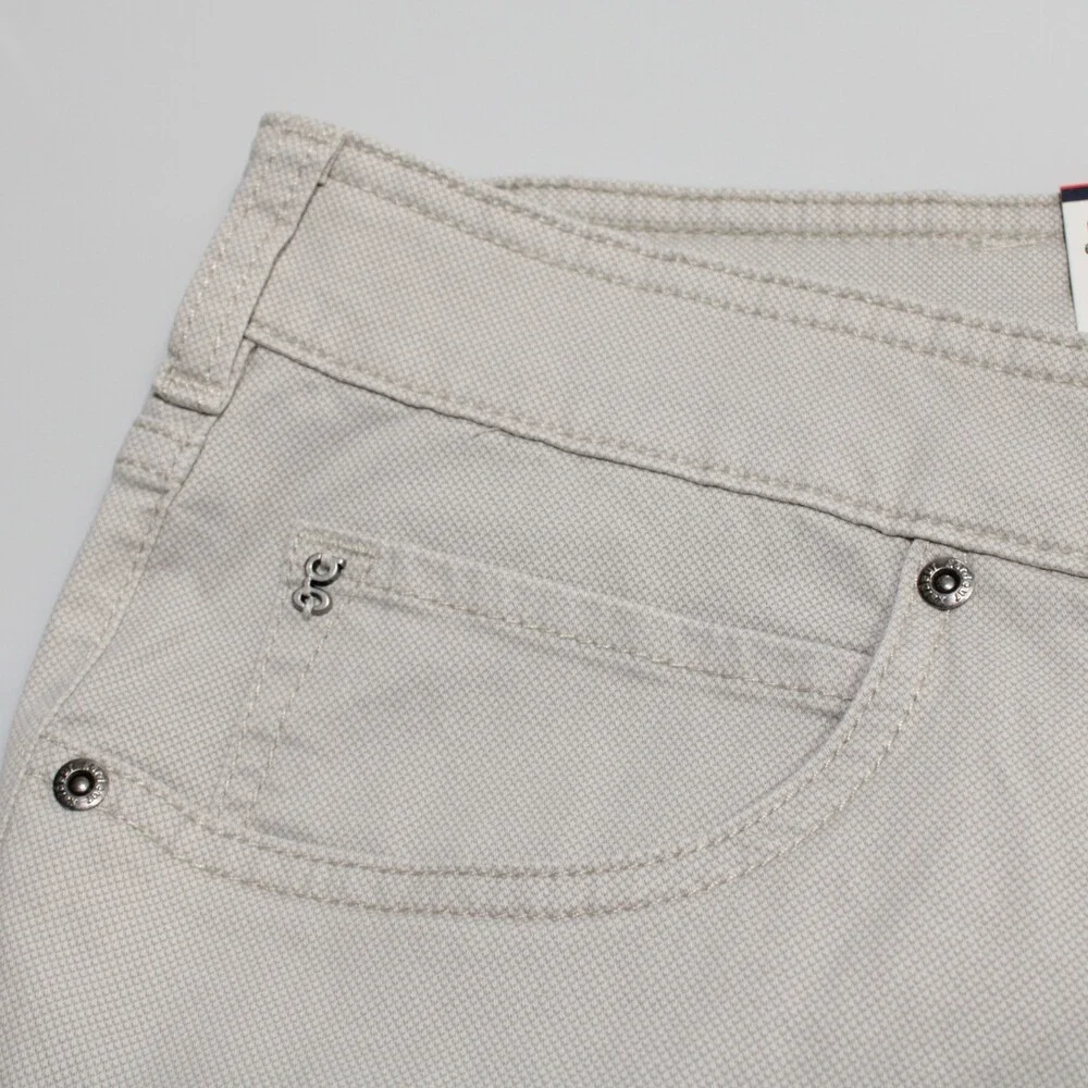 Gardeur NWT 5 Pocket Jean Cut Pants Size 44 US Modern Fit Bill-3 in Light Gray